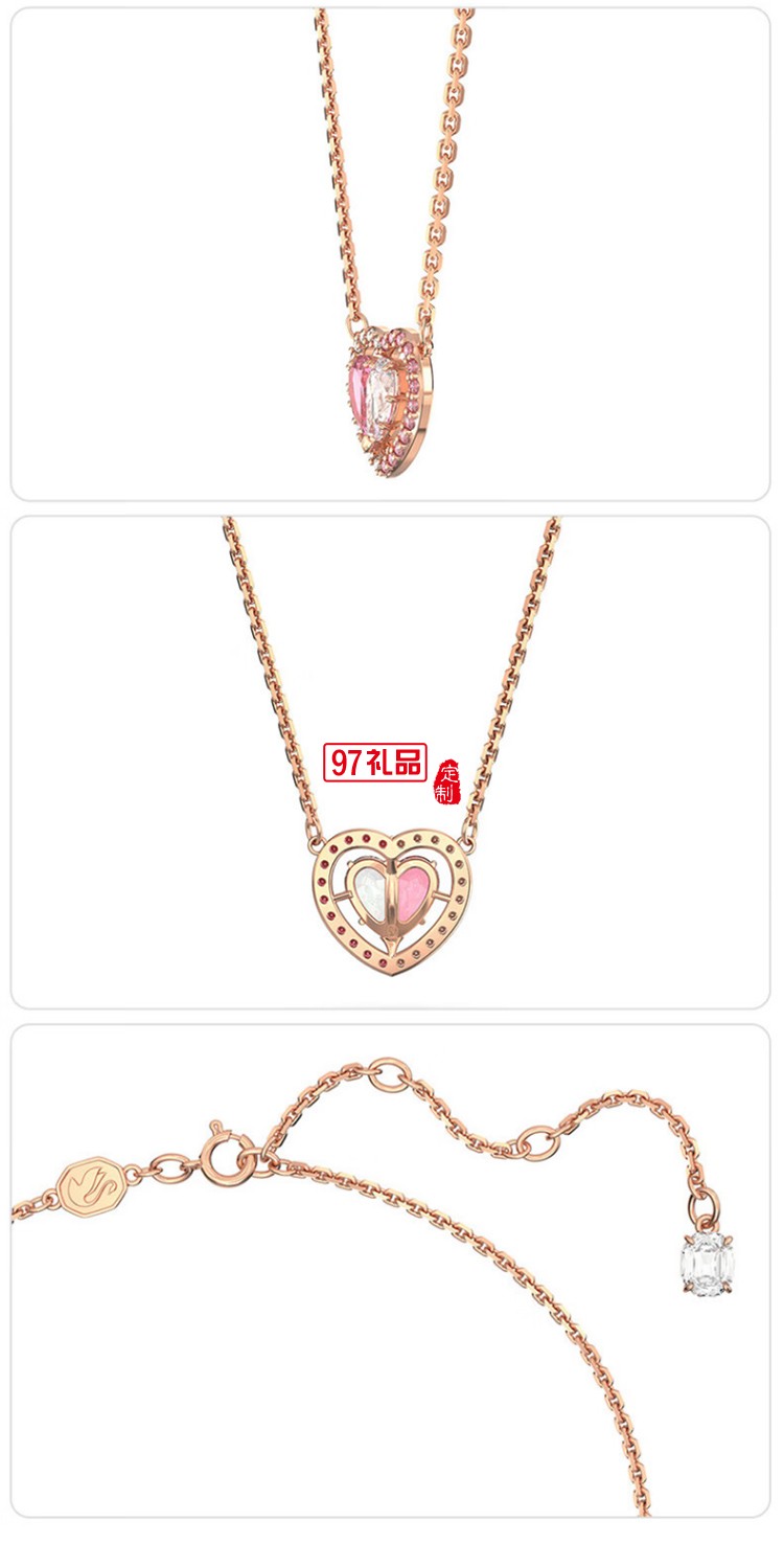 施華洛世奇項鏈女 Gema 520愛心女士項鏈 生日禮物女 56530